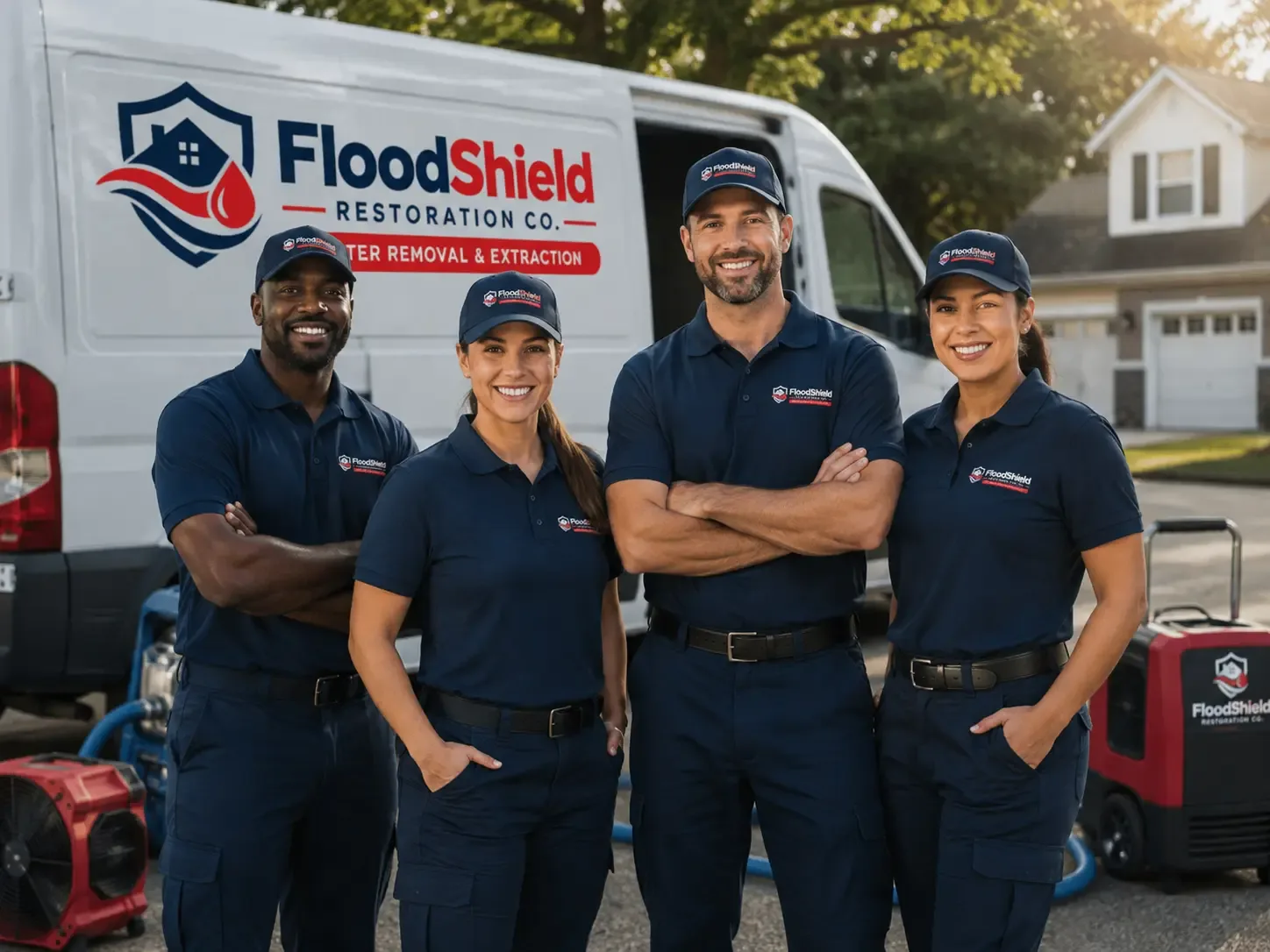Flood Damage Restoration company in Liberty Center, IA